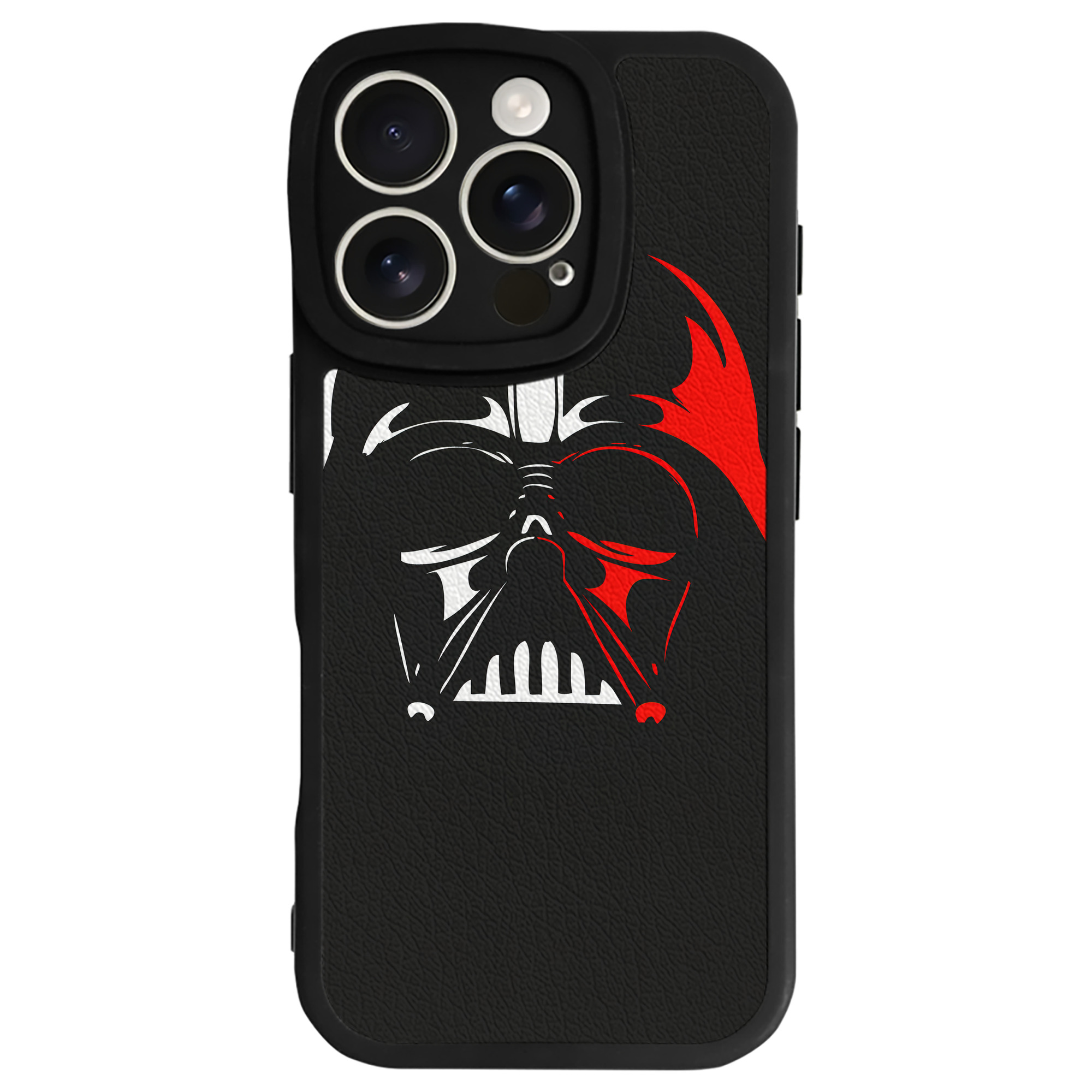 （画像用） スター・ウォーズ Star Wars 【iPhone 16シリーズ対応】シリコンスマホケース（レザー調） 材質：シリコン